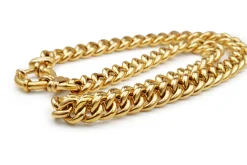9ct Yellow Gold Curb Link Necklace