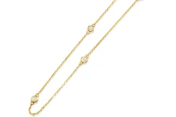 18ct Yellow Gold 'Diamond By The Yard' Chain / Necklace