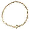 9ct Yellow Gold Fancy Link Chain Necklace