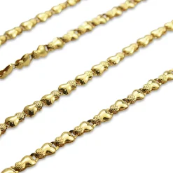 22ct Yellow Gold Fancy Link Long Necklace