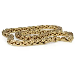 18ct Yellow Gold Fancy Link Chain Necklace