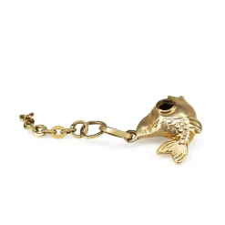 18ct Yellow Gold Fish Charm / Pendant