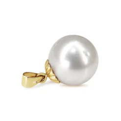 18ct Yellow Gold Fresh Water 11mm Pearl Pendant