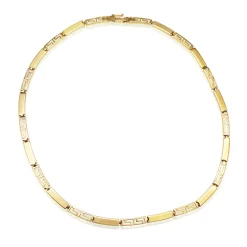 14ct Yellow Gold Greek Style Necklace