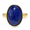 9ct Yellow Gold Lapis Ring
