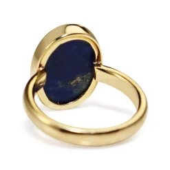 9ct Yellow Gold Lapis Ring