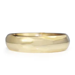 9ct Yellow Gold Large Hollow Round Bangle