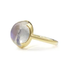 18ct Yellow Gold Moonstone Ring