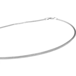 9ct Yellow Gold Omega Mesh Wire Necklace