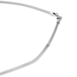 9ct Yellow Gold Omega Mesh Wire Necklace