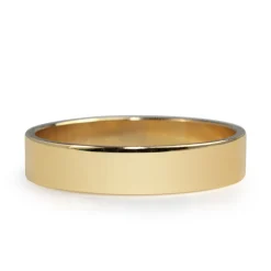 18ct Yellow Gold Plain Band Ring