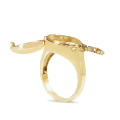 9ct Yellow Gold Poison Ring
