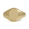 9ct Yellow Gold Signet Ring - Medium