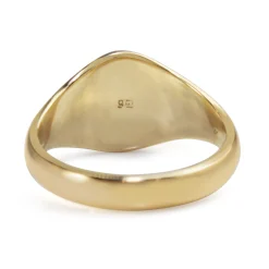 9ct Yellow Gold Signet Ring - Medium