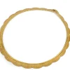 18ct Yellow Gold Solid Omega Necklace