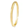 9ct Yellow Gold Solid Round Bangle