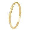 9ct Yellow Gold Solid Round Bangle