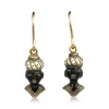 14ct Yellow Gold Victorian Blackamoor Earrings