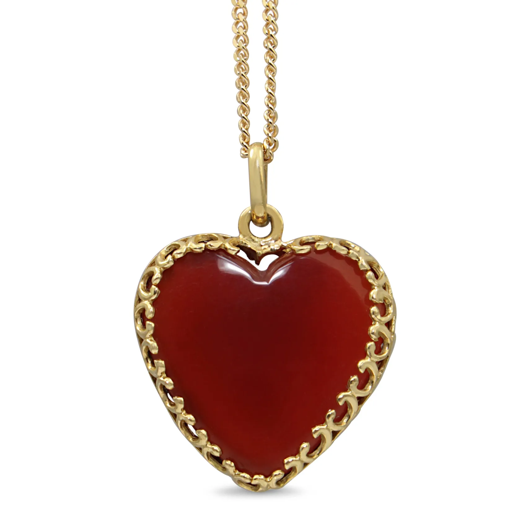 18ct Yellow Gold Vintage Agate, Emerald and Rose Cut Diamond Necklace
