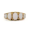 9ct Yellow/Rose Gold Victorian 5 Stone Opal Ring