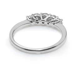 Platinum 5 Stone Diamond Ring