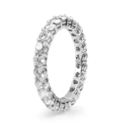 Platinum All Round Diamond Band Ring