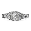 Platinum and 18ct White Gold Antique Old and Rose Cut Diamond and Sapphire Bracelet