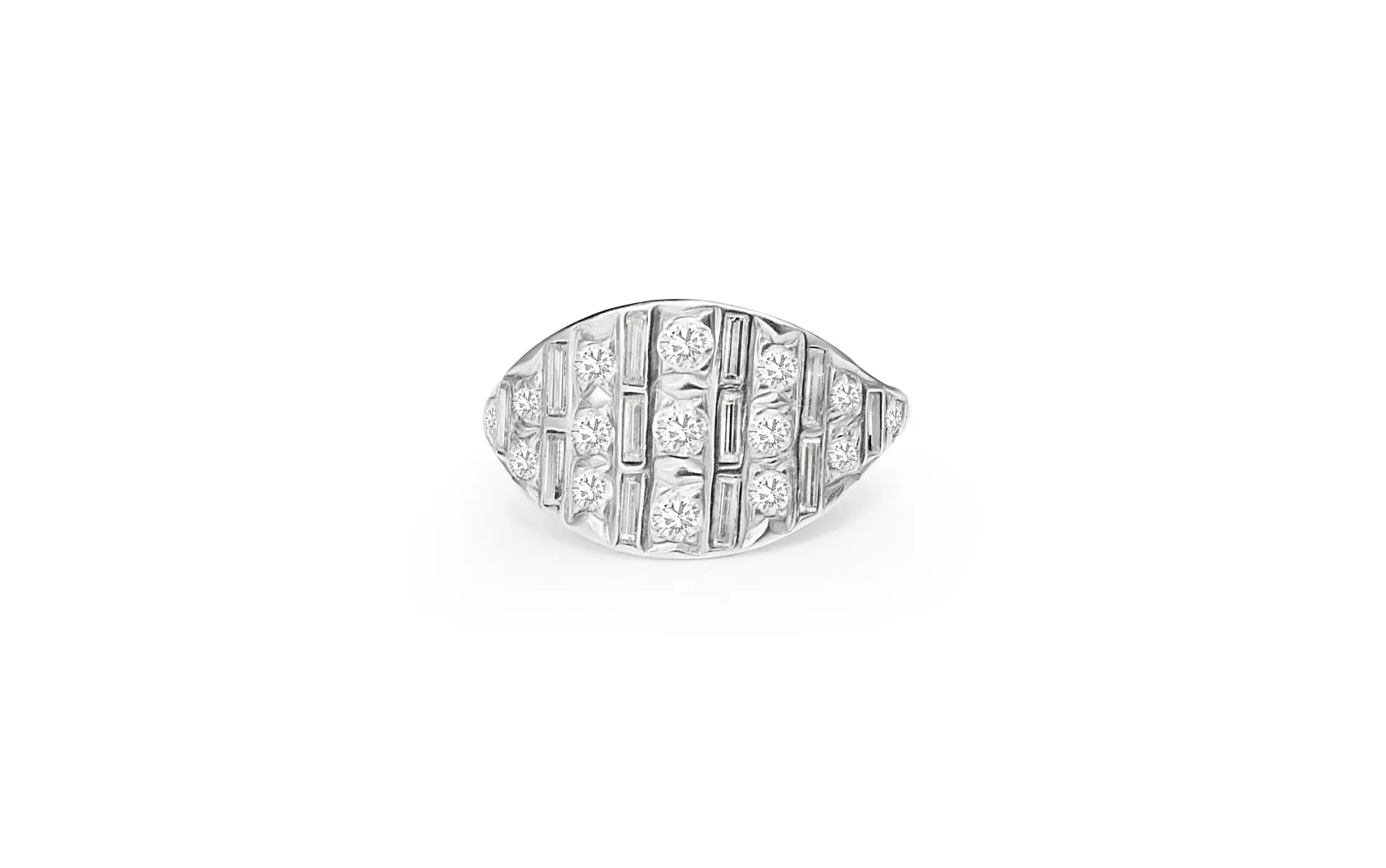 Platinum Art Deco Diamond Ring
