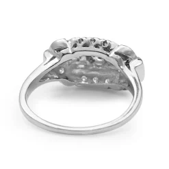 Platinum Art Deco Diamond Ring