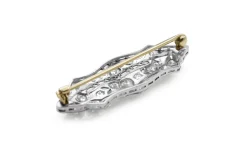 Platinum Art Deco Diamond Brooch