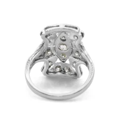 Platinum Art Deco Diamond Ring
