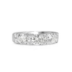 Platinum Diamond Band Ring