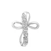 Platinum Diamond Cross Pendant