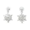 Platinum Diamond Diamond Drop Earrings