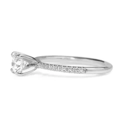 Platinum Diamond Fine Solitaire Ring