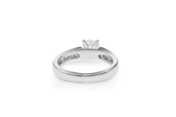 Platinum Diamond Solitaire Ring