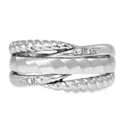 Platinum Fancy Diamond Band Ring