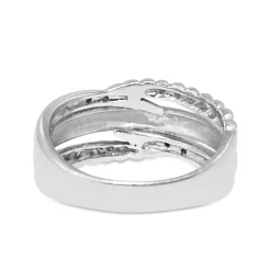Platinum Fancy Diamond Band Ring