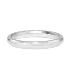 Platinum Plain 2.5mm Band Ring