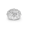 Platinum Vintage Diamond Cocktail Ring