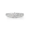 Platinum Vintage Diamond Solitaire Ring