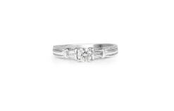 Platinum Vintage Diamond Solitaire Ring