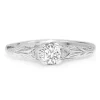 Platinum Vintage Diamond Solitaire Ring