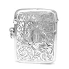 Silver Antique Engraved Vesta Case Circa 1920's